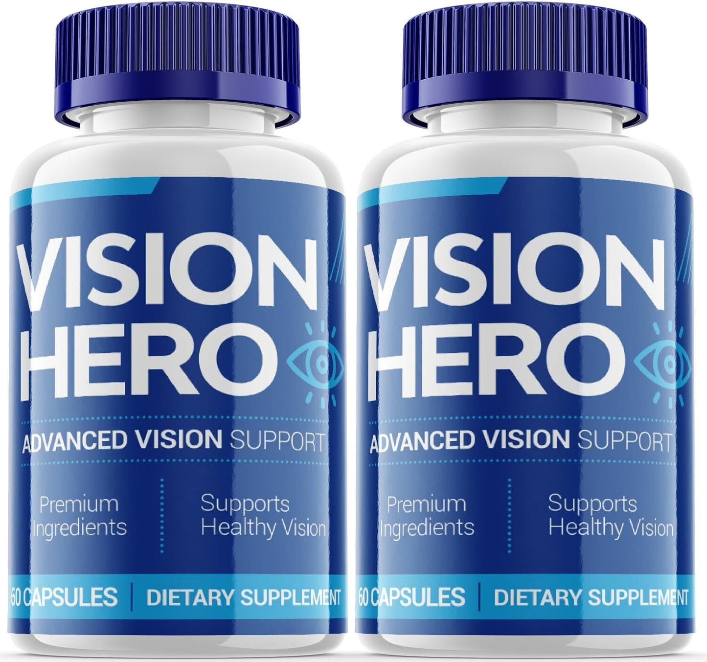 Vision Hero Pills- Vision Hero for Eye, Vision Health Supplement OFFICIAL -2Pack