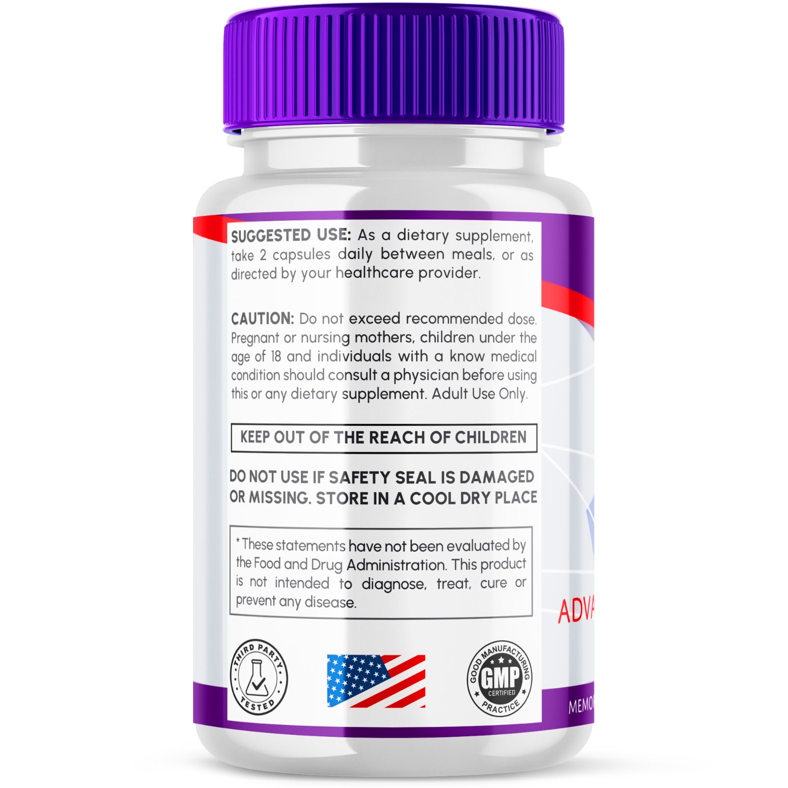 Synaptic XR Pills - Enhances Mental Clarity and Concentration 60 Capsules