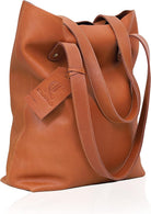 Women Tote Bags Top Handle Satchel Handbags Genuine Leather Shoulder Purse