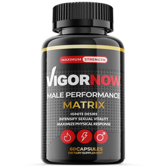 Vigor Now - Male Virility - 1 Bottle - 60 Capsules