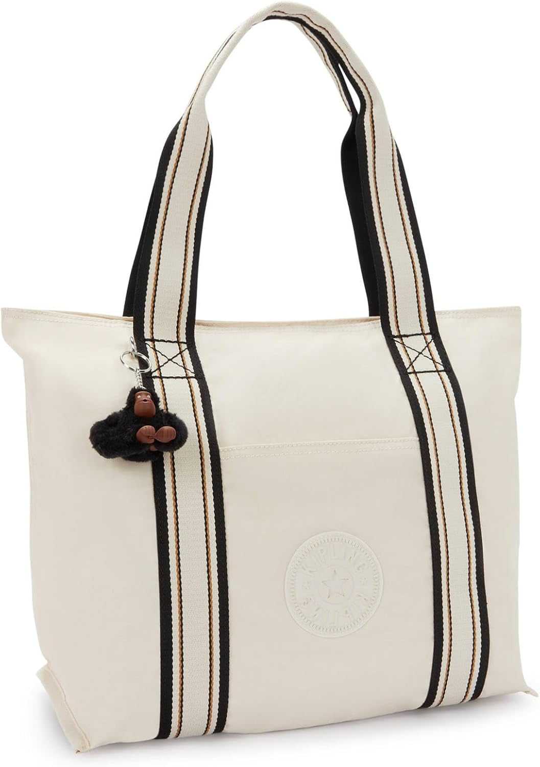 Kipling Era Medium Tote Bag Light Sand Pr