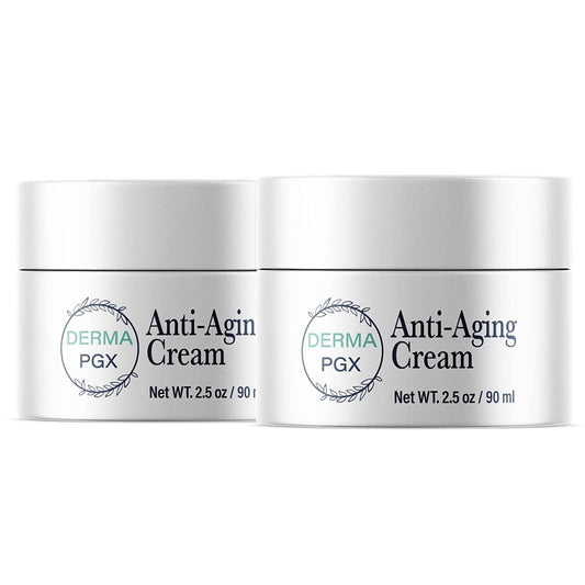 (2 Pack) - Derma PGX Anti-Aging Moisturizer Cream for Wrinkle, Skin Tightening