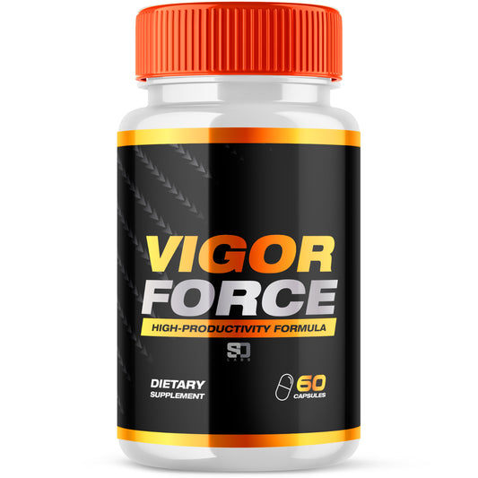 Vigor Force Male Pill - Boosts Vitality & Energy with a Potent Formula (1 Pack)