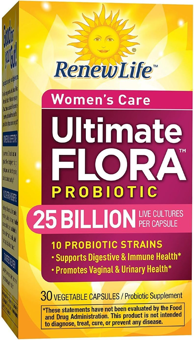 Renew Flora Womans Probio Size 30Ct Renew Life Ultimate Flora Womans Probiotic 30Ct