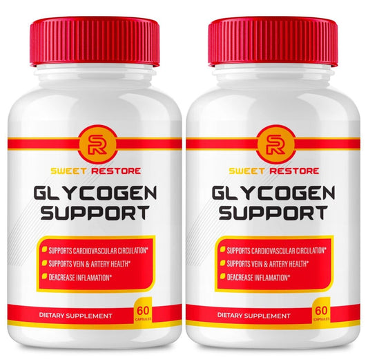 Sweet Restore Blood Capsules - Support Daily Balance and Energy Pills (2 Pack)