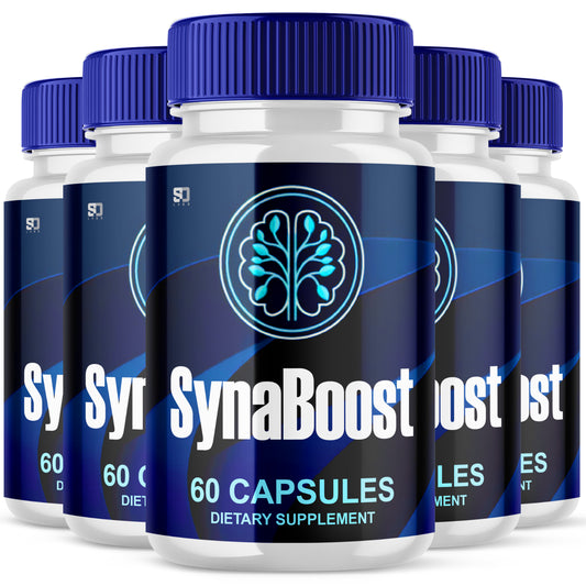 Synaboost - Supports Focus and Mental Sharpness (5 Pack)