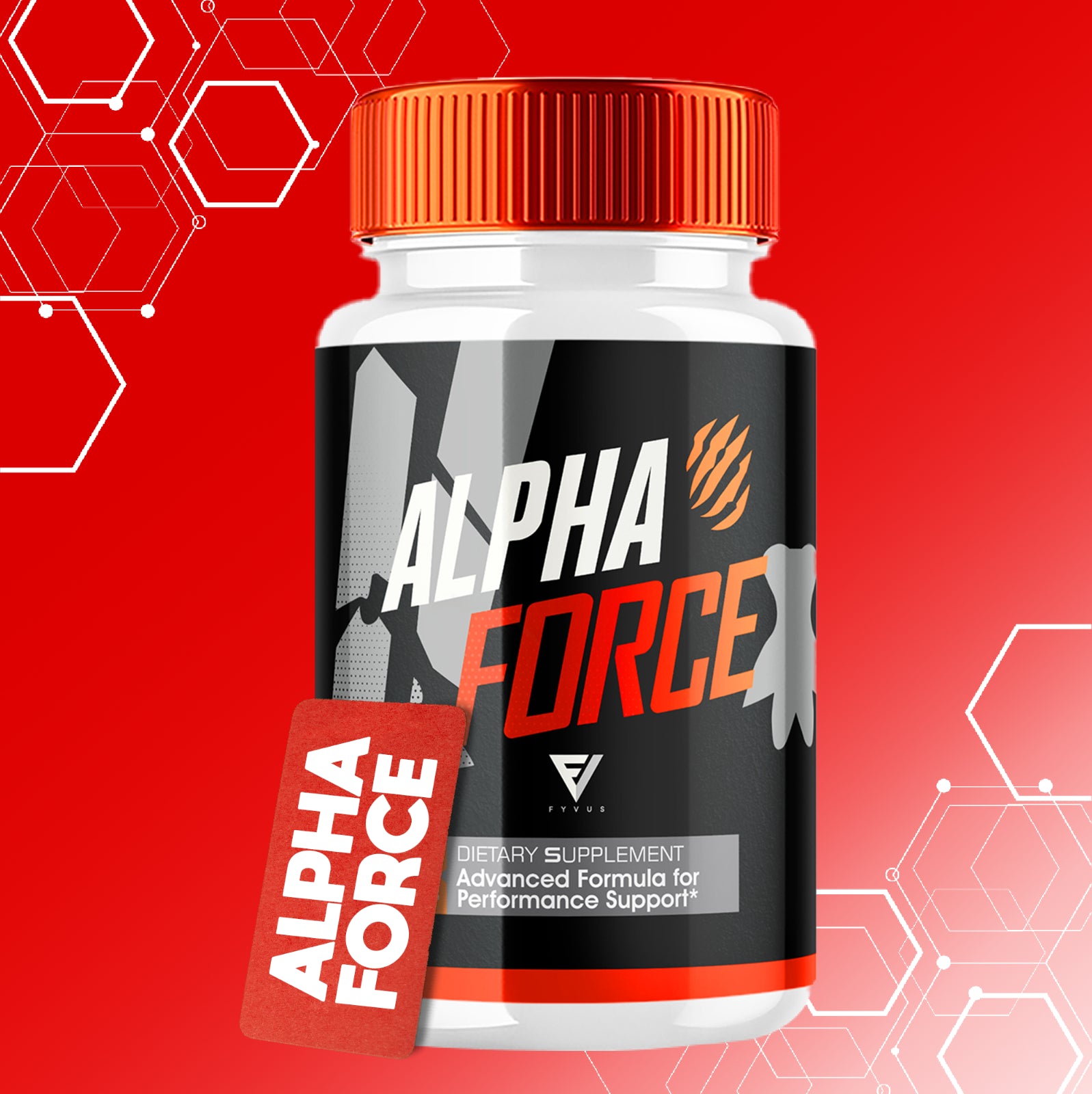 (2 Pack) Alpha Force Dietary Supplement for Men ED, Alphaforce (120 Capsules)