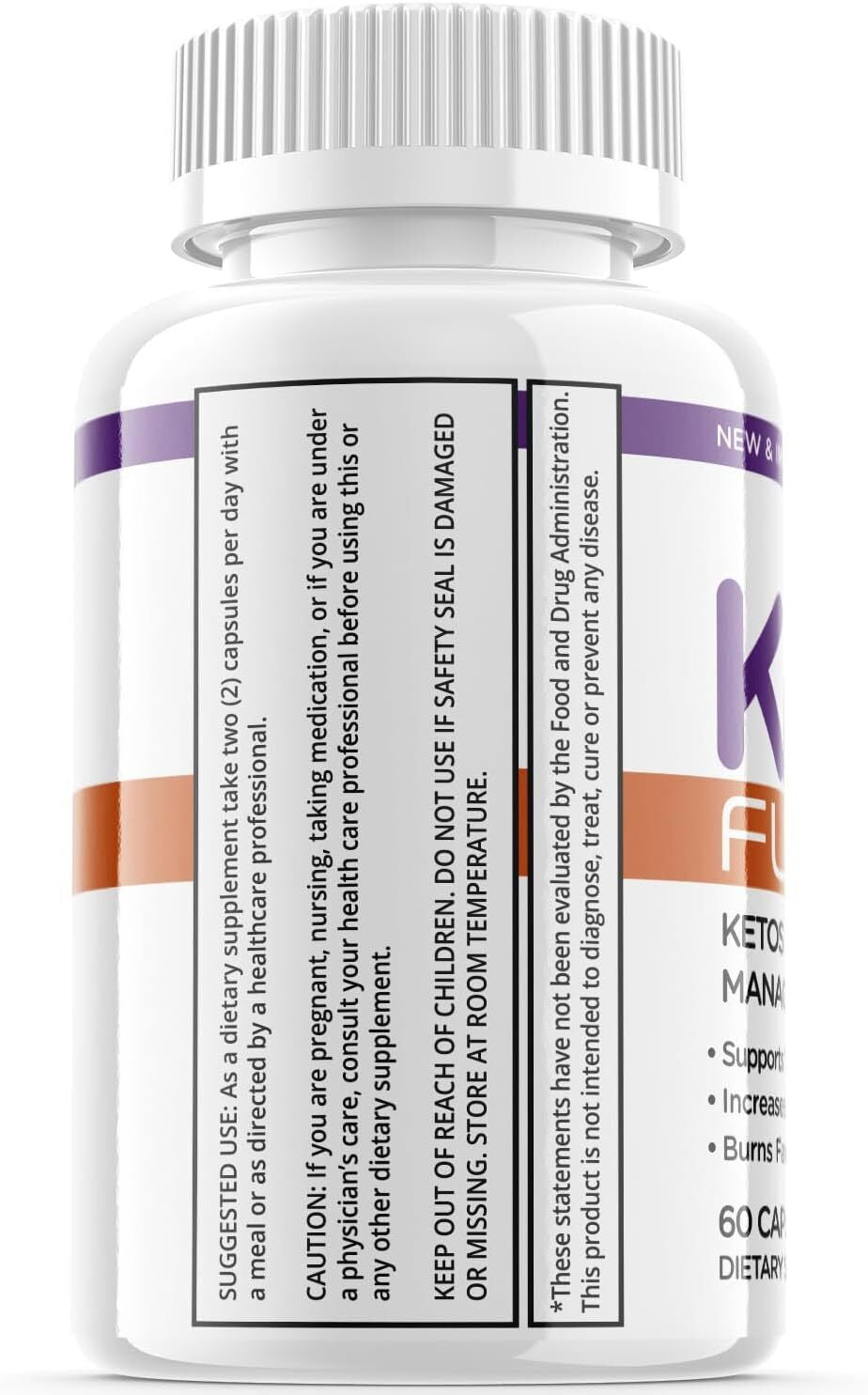 (1 Pack) Keto Fuel Pills - Keto Fuel Supplement for Weight Loss - 60 Capsules