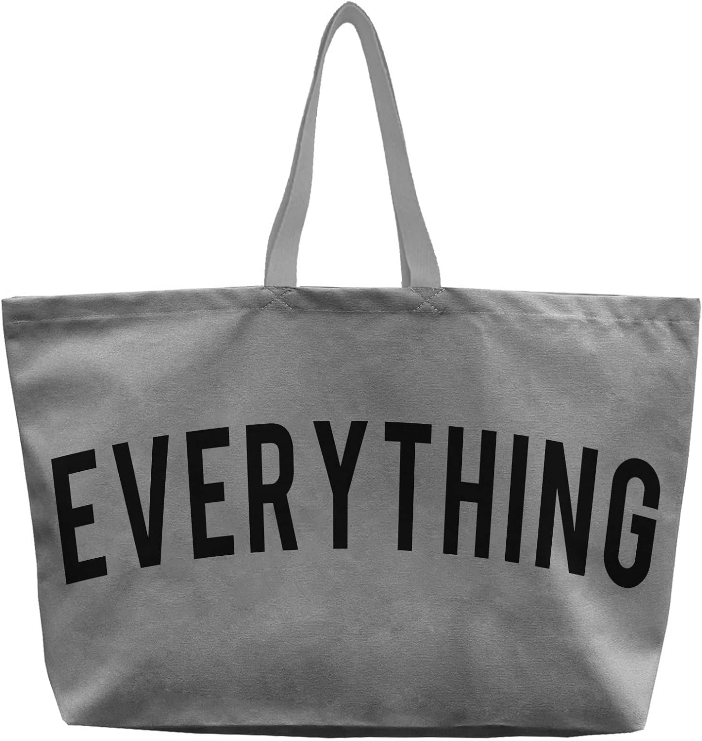 Canvas Tote Bag - Extra Large Shopping Beach Totes Bags Reusable Big Grocery Bag 28" X 8" X 16"
