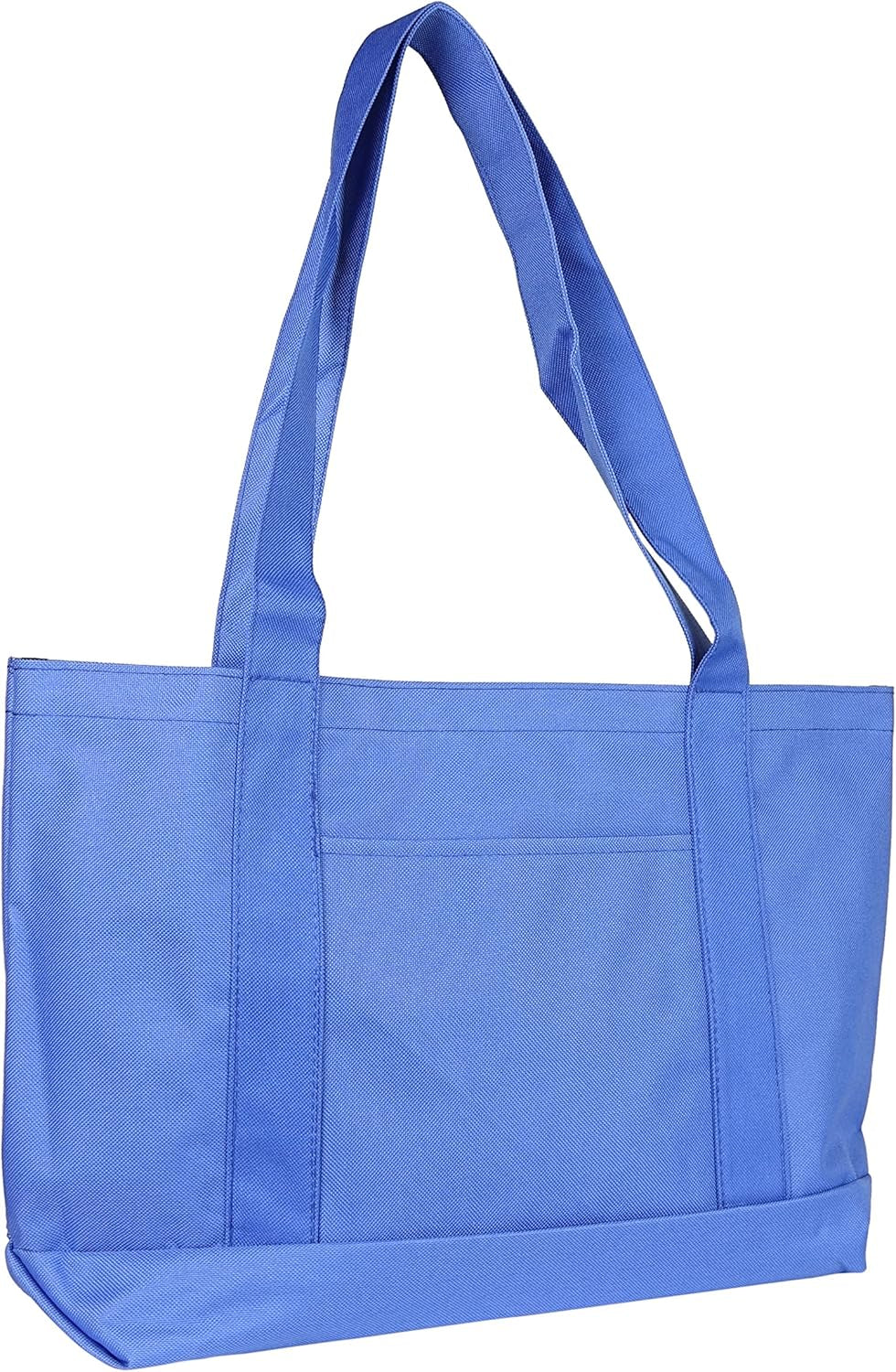 19" X 12" Heavy Duty Polyester Medium Shopping Bag (Tote) - 1 Pack