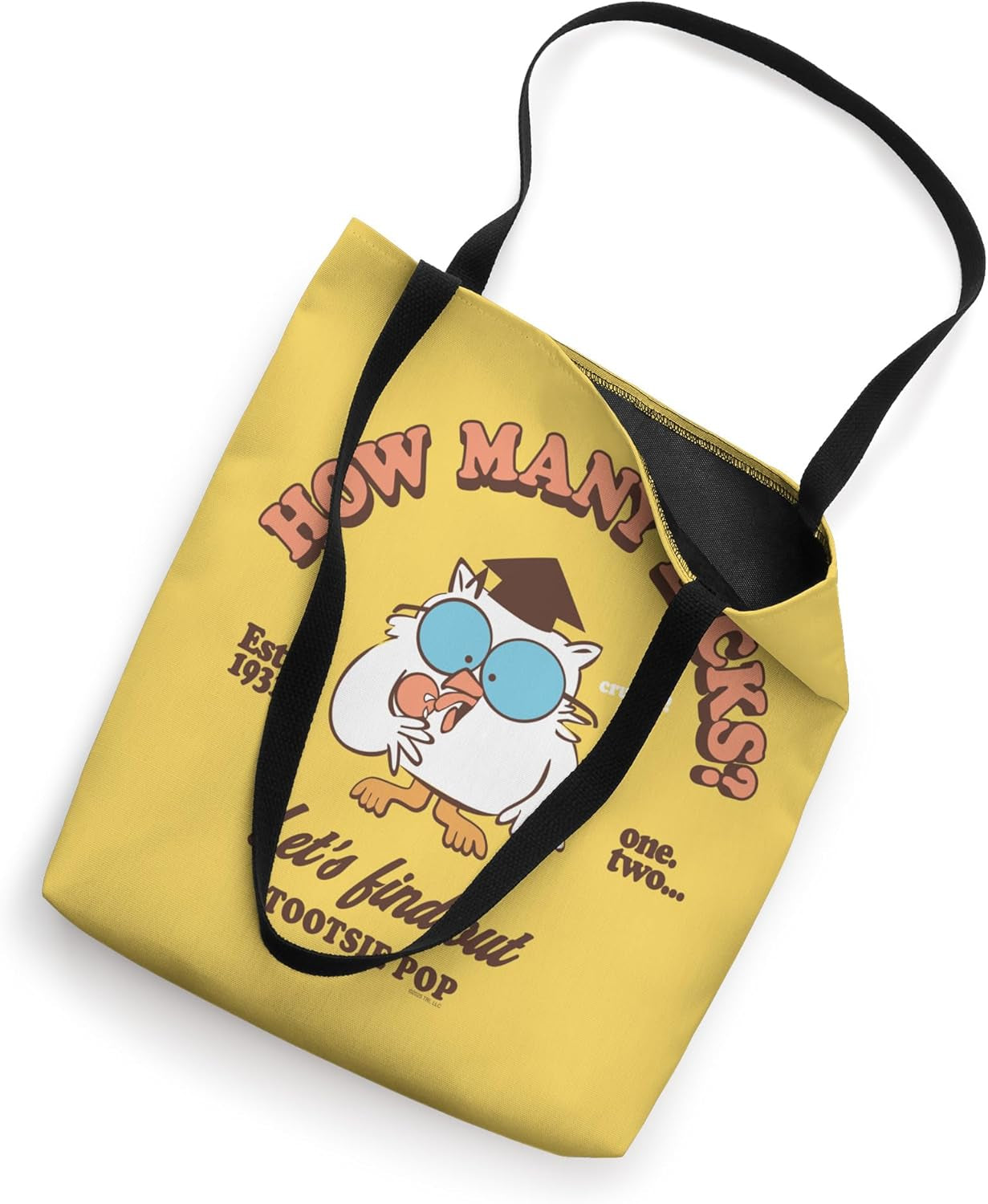 Tootsie Pops Let'S Find Out Mr. Owl Sucker Candy Tote Bag