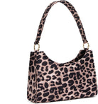 Shoulder Handbag for Women Leopard Print Underarm Purse, Mini Hobo Tote Handbag Fashion Evening Party Bag
