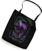 Black Magic Animal Rescue Purple Retro Funny Adult Humor Tote Bag