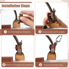 2025 Purse Straps Replacement, Leather Handbag Crossbody Shoulder Strap for S/M/L Tote Bag Women