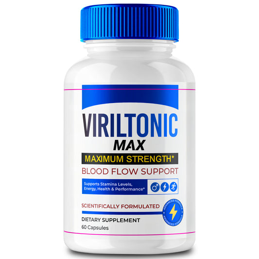 Viriltonic Max for Men, Male Health Pills for Vitality & Energy 60Ct