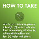 Dr. Mercola Whole-Food Complex with Added Multivitamin plus Vital Minerals, 30 Servings (240 Tablets), Dietary Supplement, Supports Overall Health