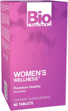 Bio Nutrition Women Wellness Tabs, 60 Count