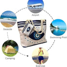 Evil Eye Beach Tote Bag,Handmade Canvas Shoulder Bag With,Multifunctional Shopping Bag,Suitable for Travel and Daily Use.