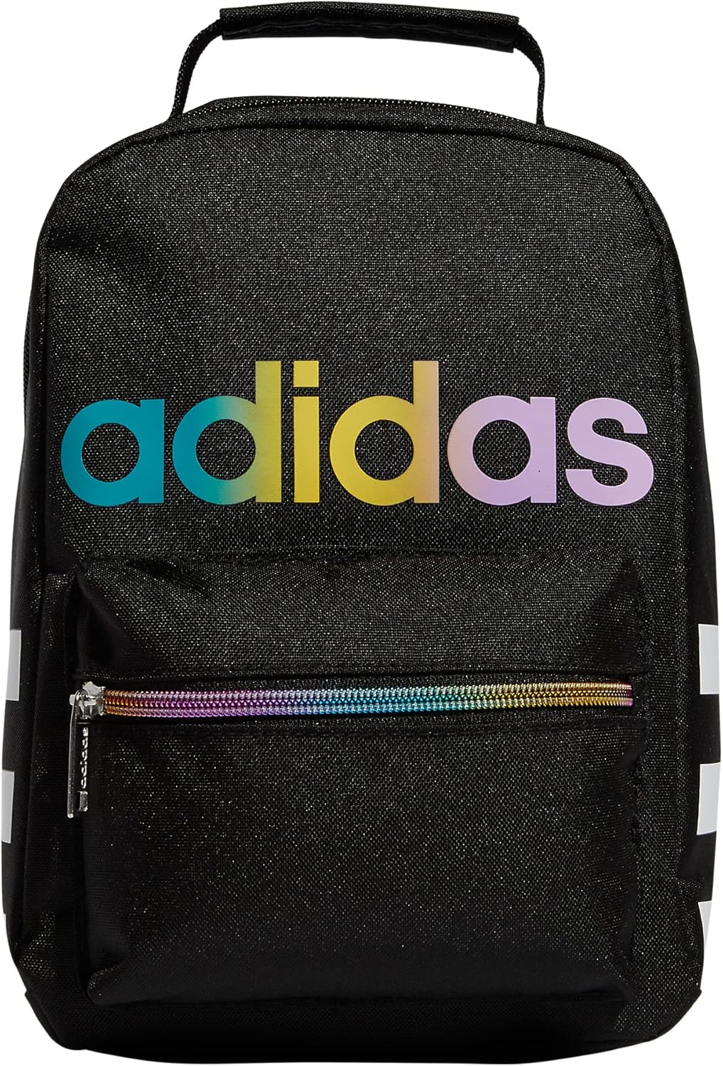 Adidas Unisex Santiago Lunch Bag Cooler for Women and Men, Insulated Food Container Box with Mesh Pocket