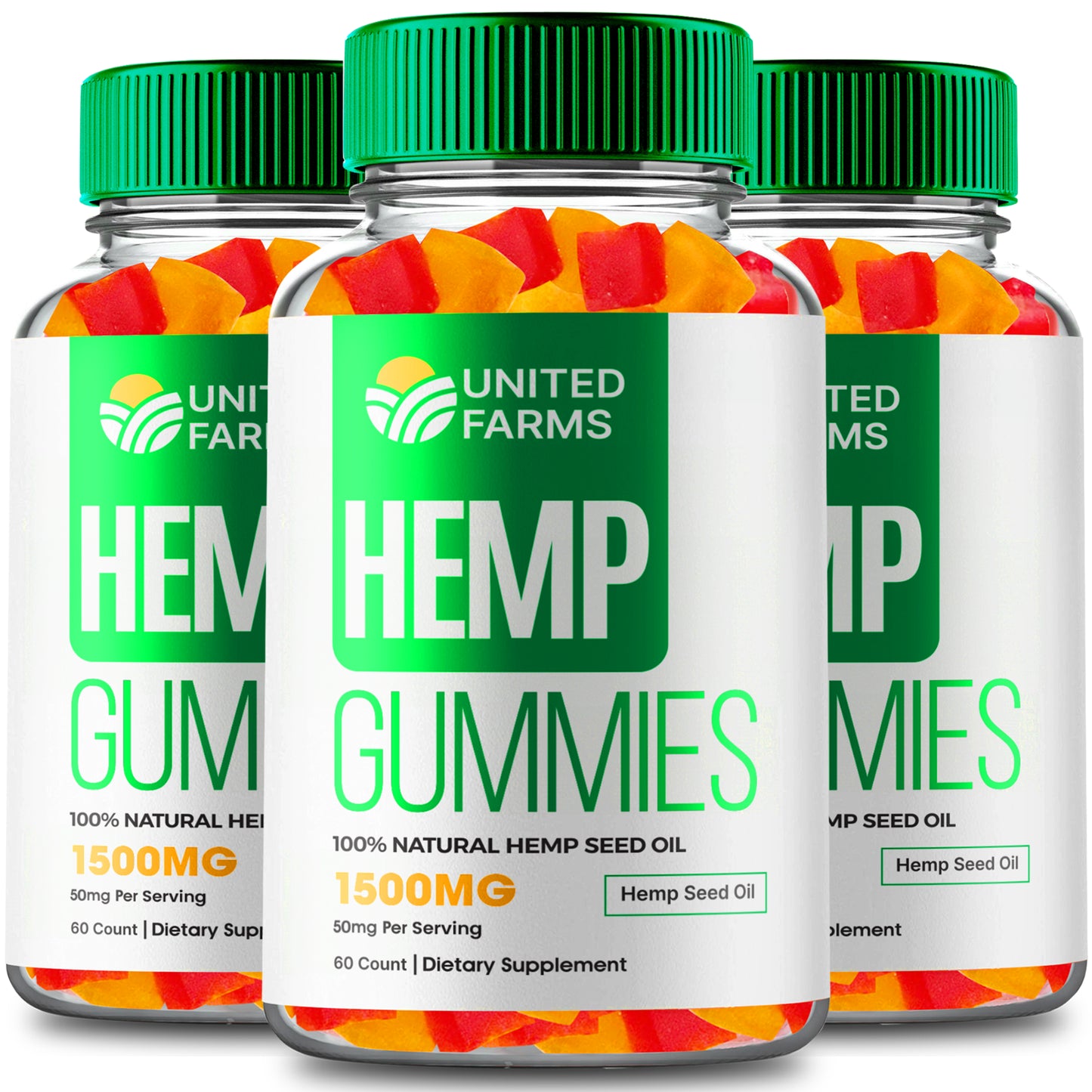 United Farms Gummies - Official Formula (3 Pack)