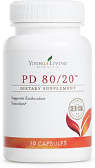 Young Living - PD 80/20 Dietary Supplement 30 Capsules | Daily Endocrine Function Support | with Pregnenolone & DHEA | Support Hormone Balance & Energy