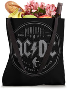 AC/DC Rock Music Band Rock N Roll Damnation Tote Bag