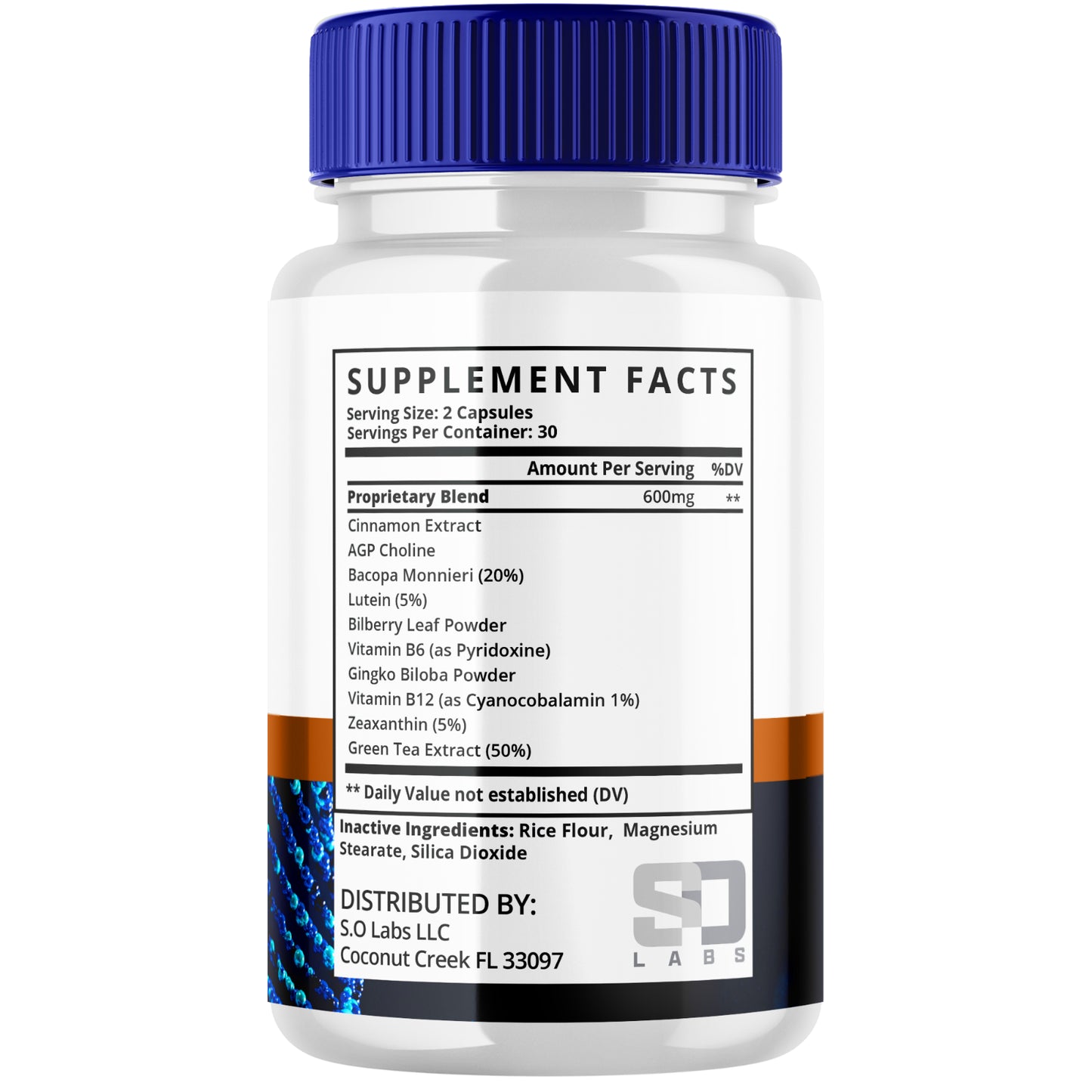 Wealthgenix Supports Cognitive Health, Wellness and Enhances Memory 60 Capsules