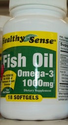 Ddi Fish Oil Omega 3 1000 Mg 18 Softgels, 1.6 Ounce