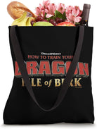 Universal Epic Universe Dragons Isle of Berk Logo Tote Bag