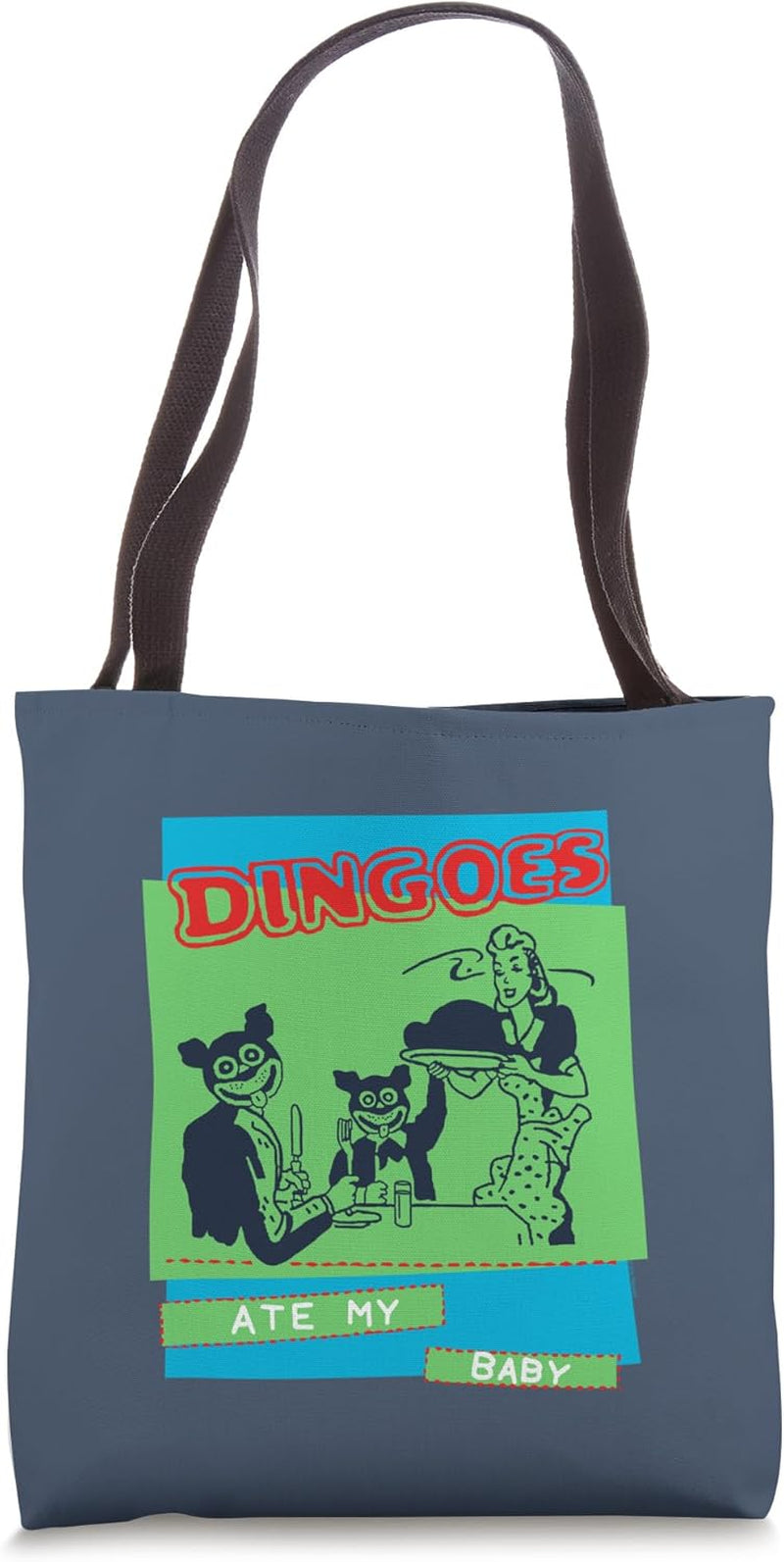 Buffy the Vampire Slayer Dingoes Ate My Baby Band TV Show Tote Bag