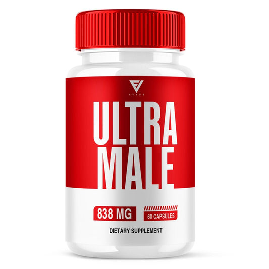 Ultra Male Capsules, Ultramale Vitality Booster Supplement for Men (60 Capsules)