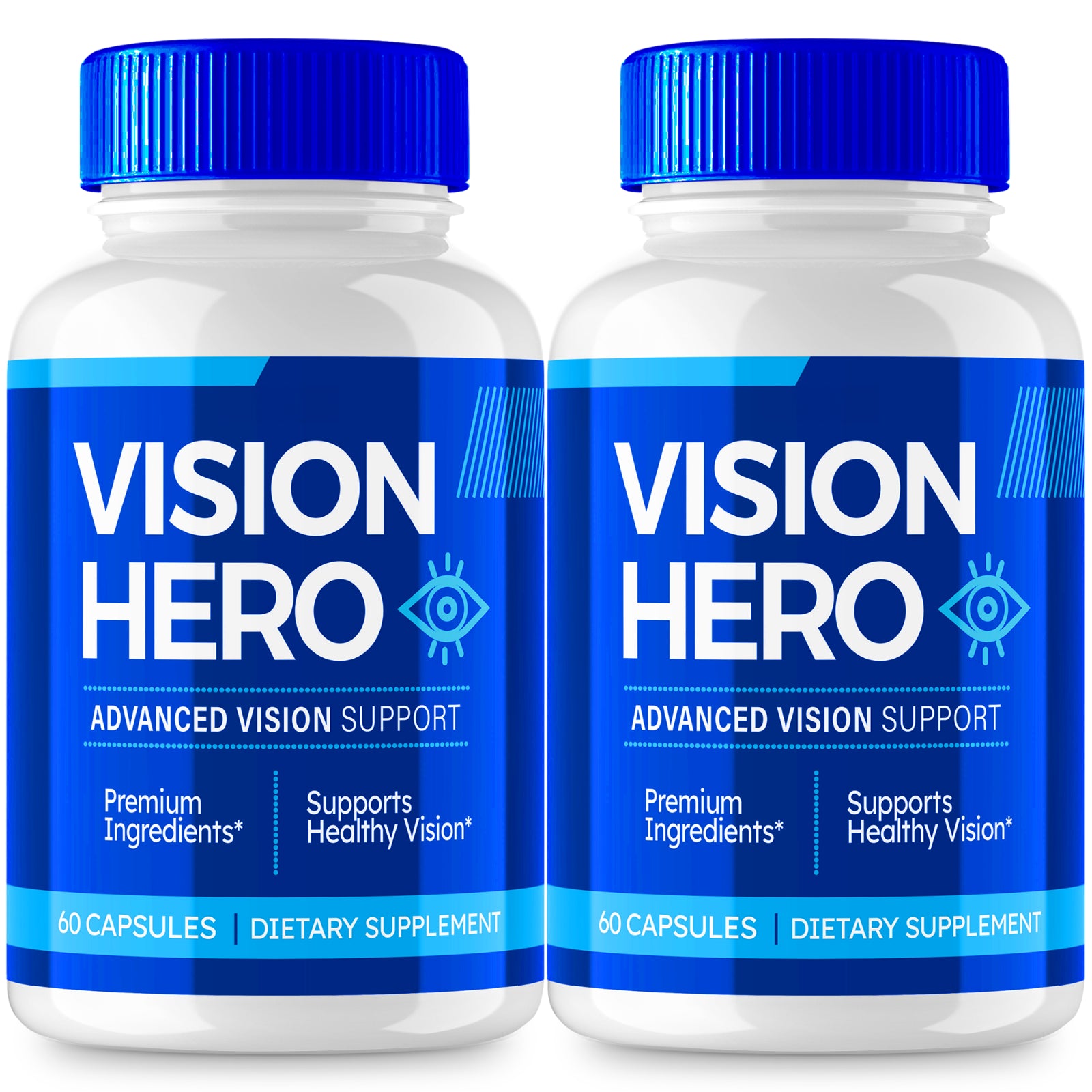 Vision Hero Eye Supplement - Official Formula - (2 Pack)