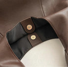 Slouchy PU Leather Hobo Bags Women Trendy Shoulder Bag Crescent Crossbody Purse Satchels Bag Top-Handle Tote Handbag