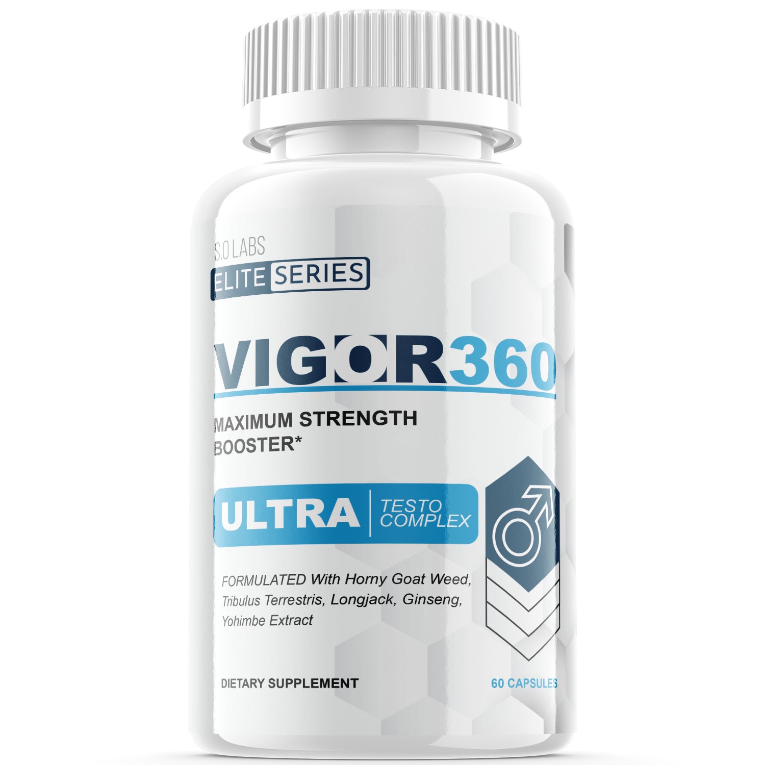 Vigor360 - Male Virility - 1 Bottle - 60 Capsules